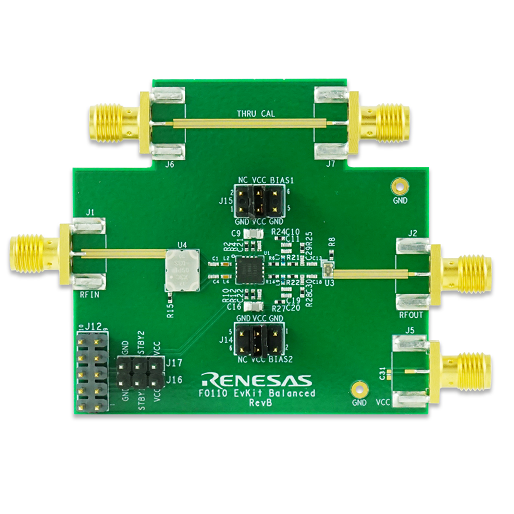 F0109EVB Evaluation Board for F0109 RF Amplifier Renesas